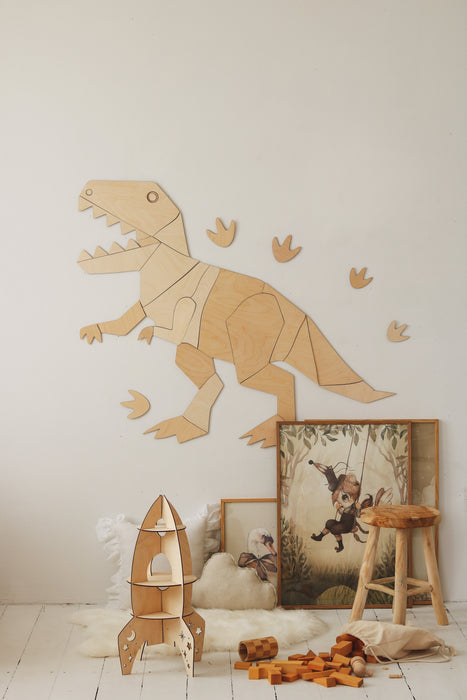 Dekornik Dino T-Rex Wall Decoration Origami