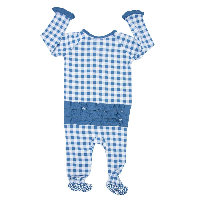 Sweet Bamboo Ruffle Footie