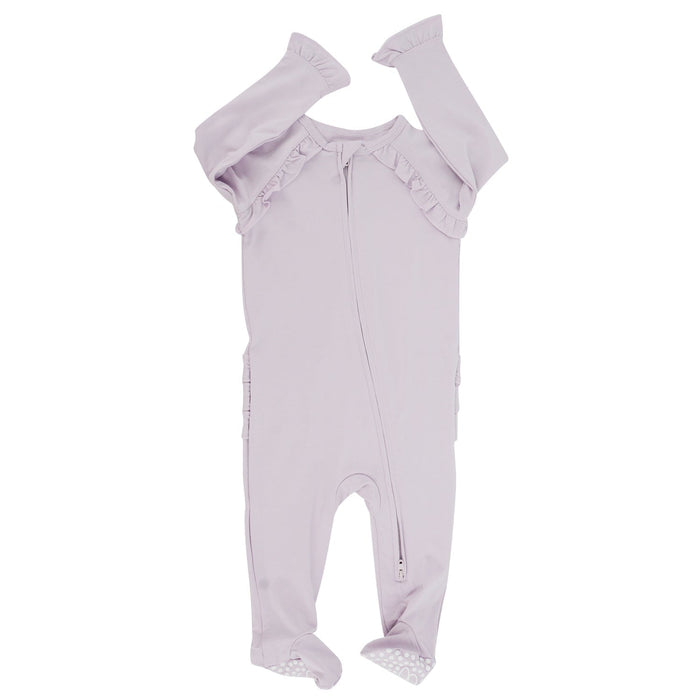 Sweet Bamboo Ruffle Footie