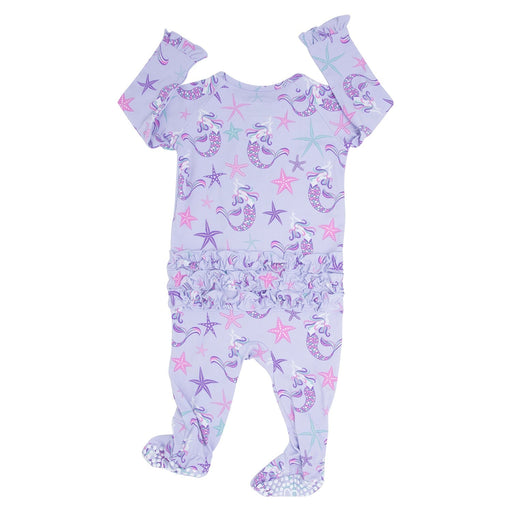 Sweet Bamboo Ruffle Footie