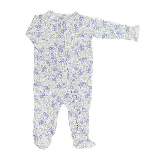 Sweet Bamboo Ruffle Footie