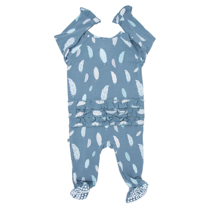 Sweet Bamboo Ruffle Footie