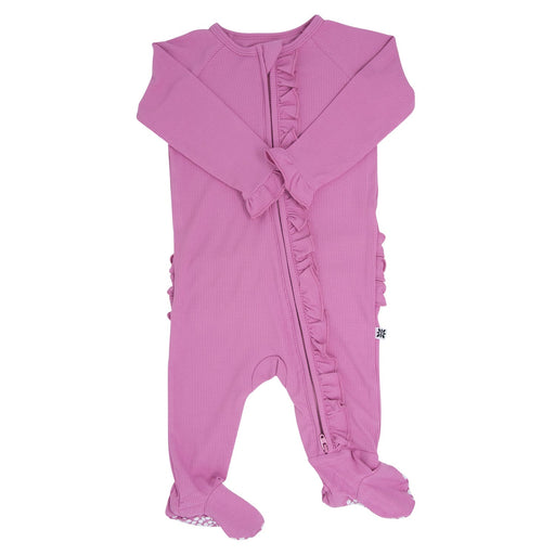 Sweet Bamboo Ruffle Footie