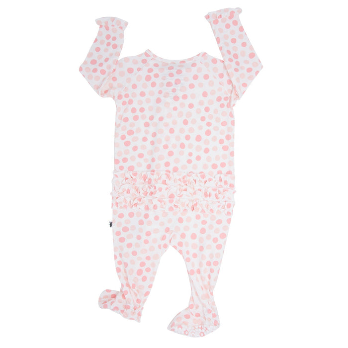 Sweet Bamboo Ruffle Footie