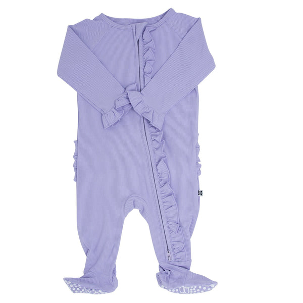 Sweet Bamboo Ruffle Footie