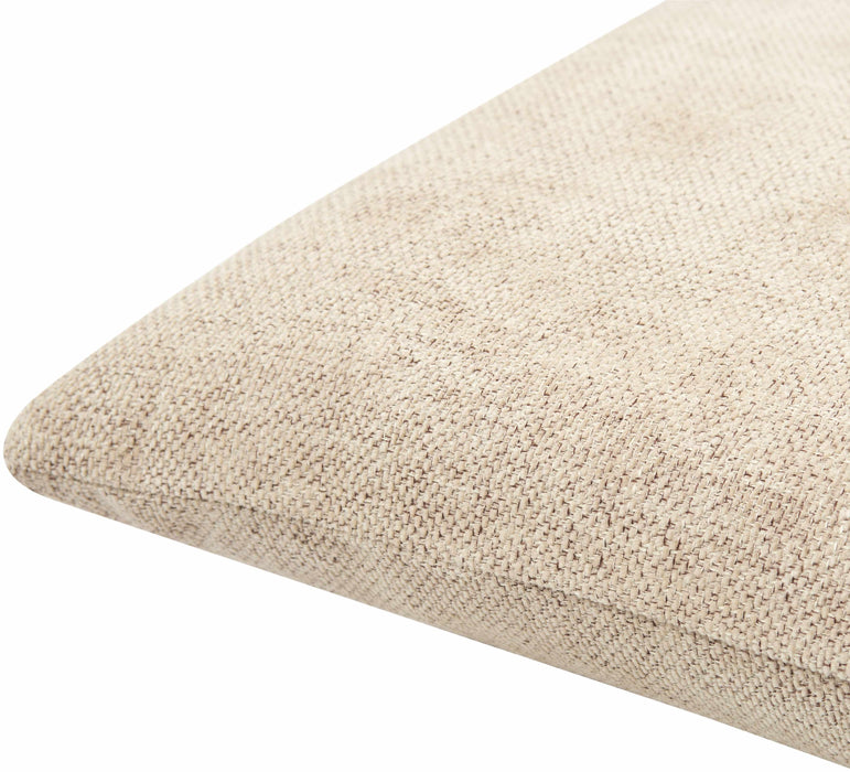 Hauteloom Reijo Tan Linen Look Accent Pillow