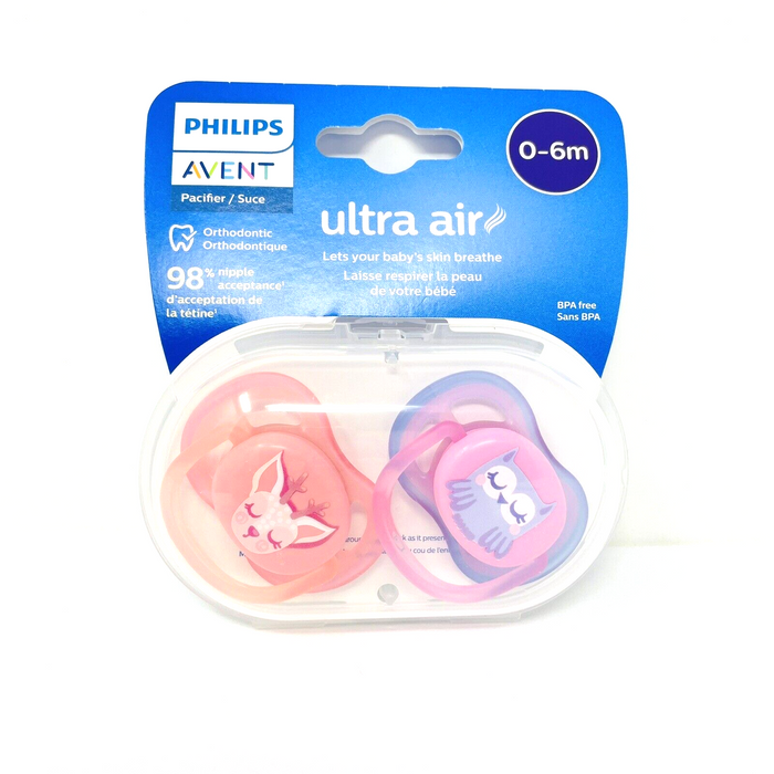Philips Avent Ultra Air Pacifiers 2 Pack