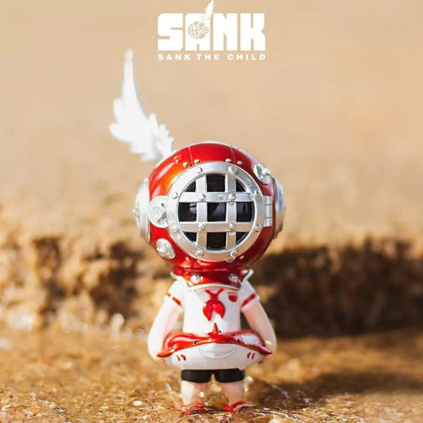 SANK TOYS LE299 On the Way-Beach Boy-Shark by Ralphie's Funhouse