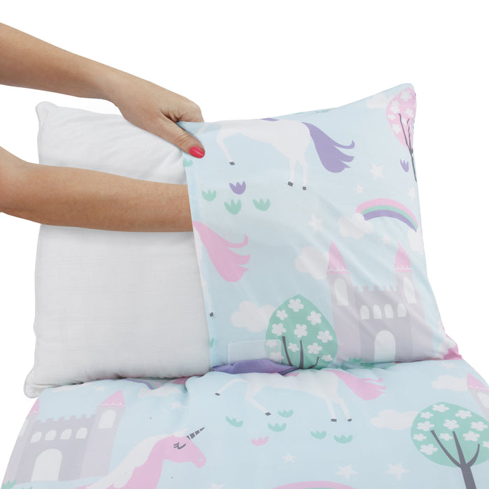 Everything Kids Unicorn Deluxe Easy Fold Nap Mat