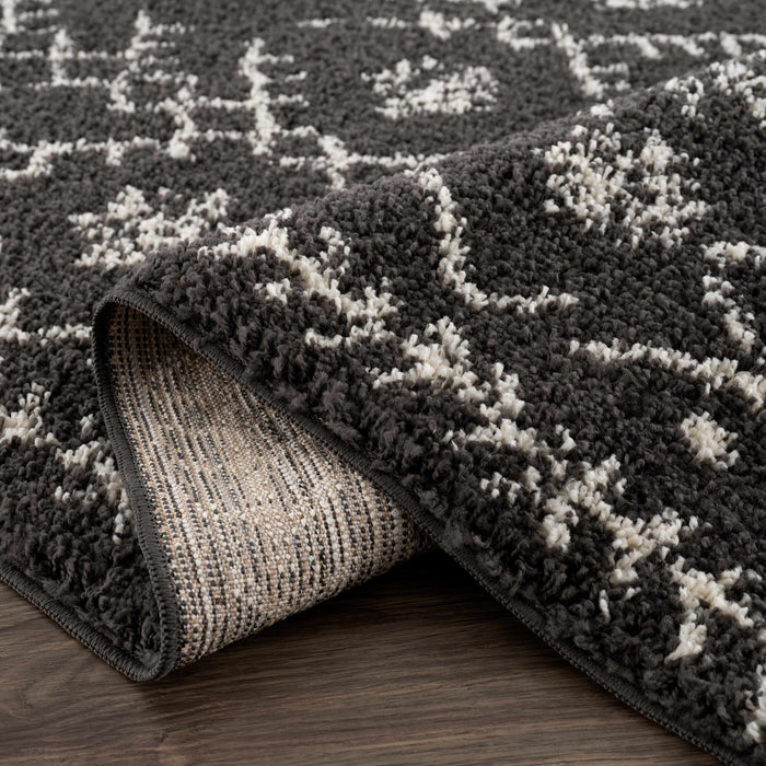 Hauteloom Godalming Black Plush Carpet