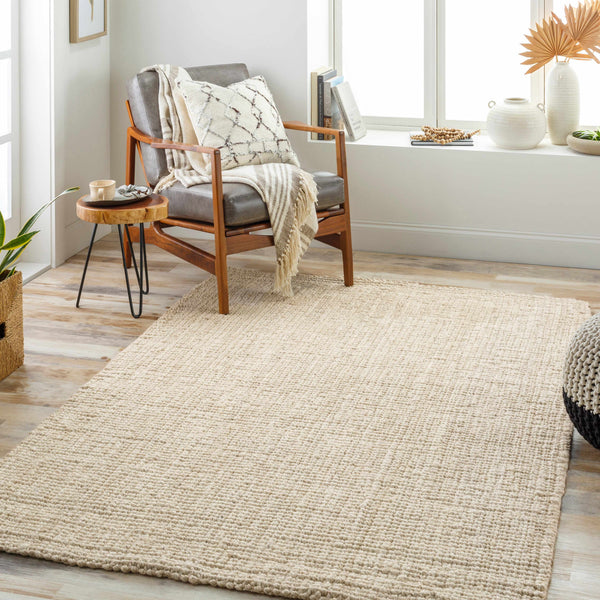 Hauteloom Ambel Cream Jute Rug