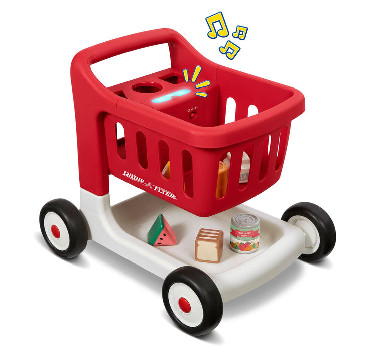 Radio Flyer Scan & Sort Grocery Cart with Lights & Sounds