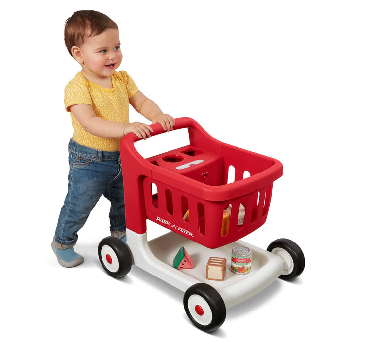 Radio Flyer Scan & Sort Grocery Cart with Lights & Sounds