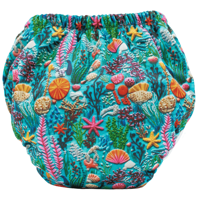 Texas Tushies Sea Embroidery - Training Pants