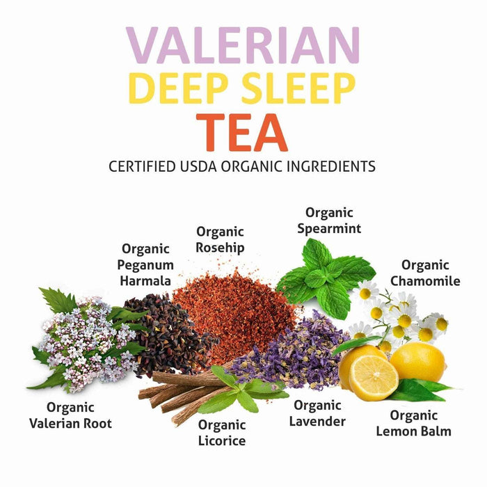 Secrets Of Tea Valerian Sleep Tea