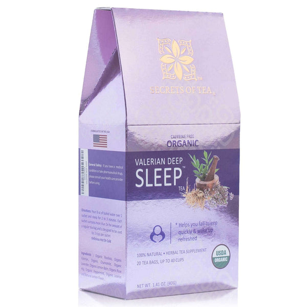 Secrets Of Tea Valerian Sleep Tea