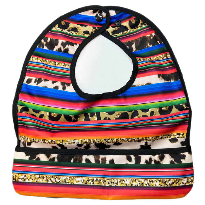 Texas Tushies Serape Fun - The Flip Bib