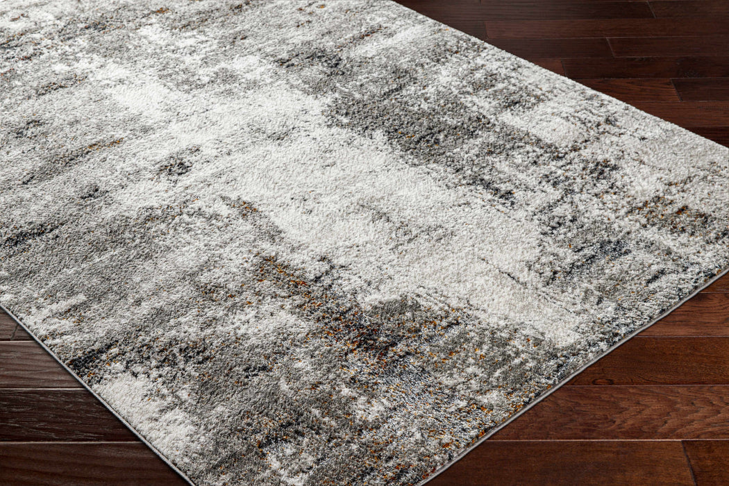 Hauteloom Duval Taupe Abstract Area Rug