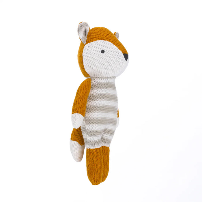 Cuddle Me Fox 100% Cotton Knitted Plush Toy