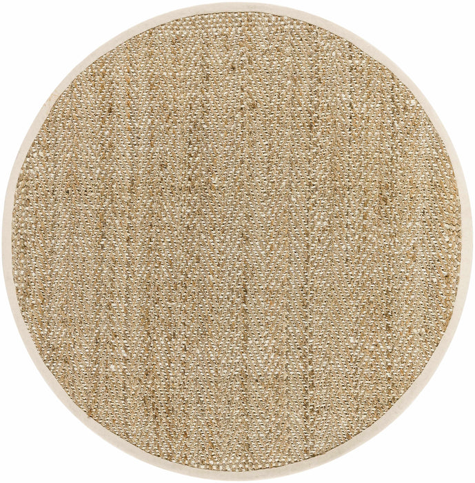 Hauteloom Dinah Natural Textured Jute Rug