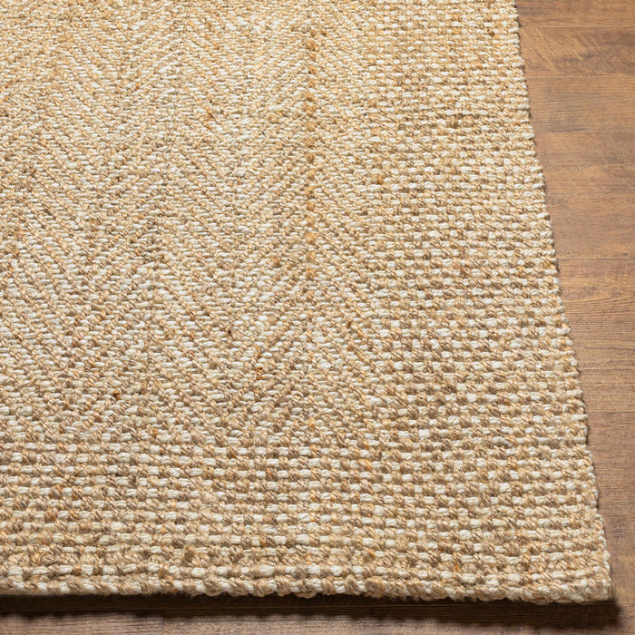 Hauteloom Dinah Natural Textured Jute Rug