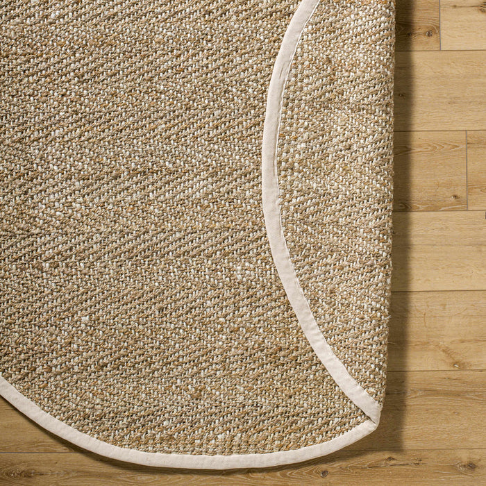 Hauteloom Dinah Natural Textured Jute Rug