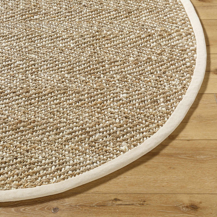 Hauteloom Dinah Natural Textured Jute Rug