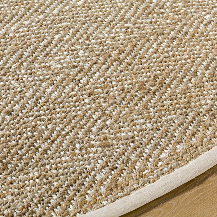 Hauteloom Dinah Natural Textured Jute Rug