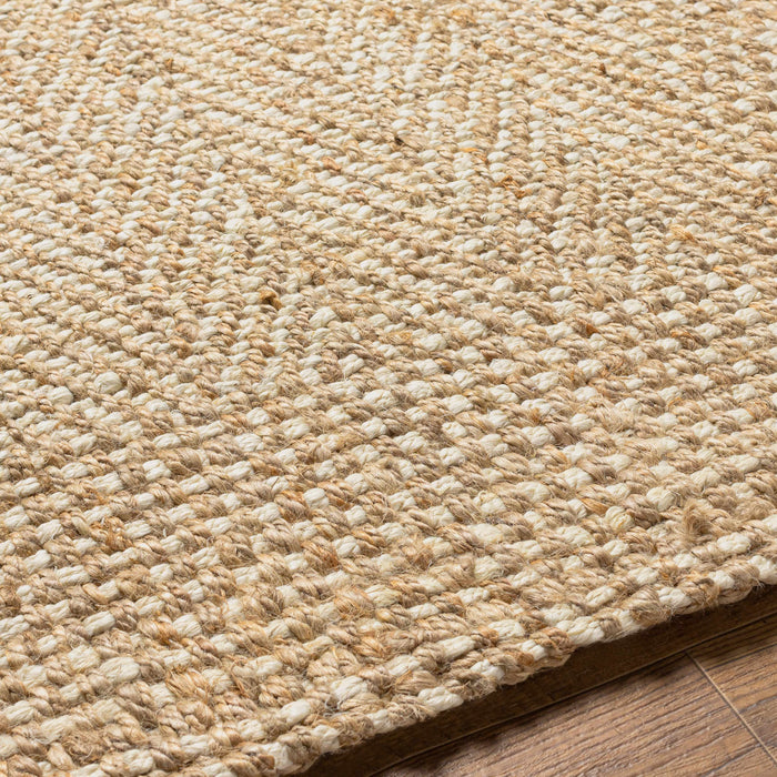 Hauteloom Dinah Natural Textured Jute Rug