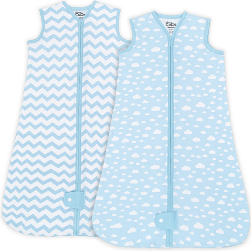 Comfy Cubs Sleep Bag, Sack, 2 Pack - Blue