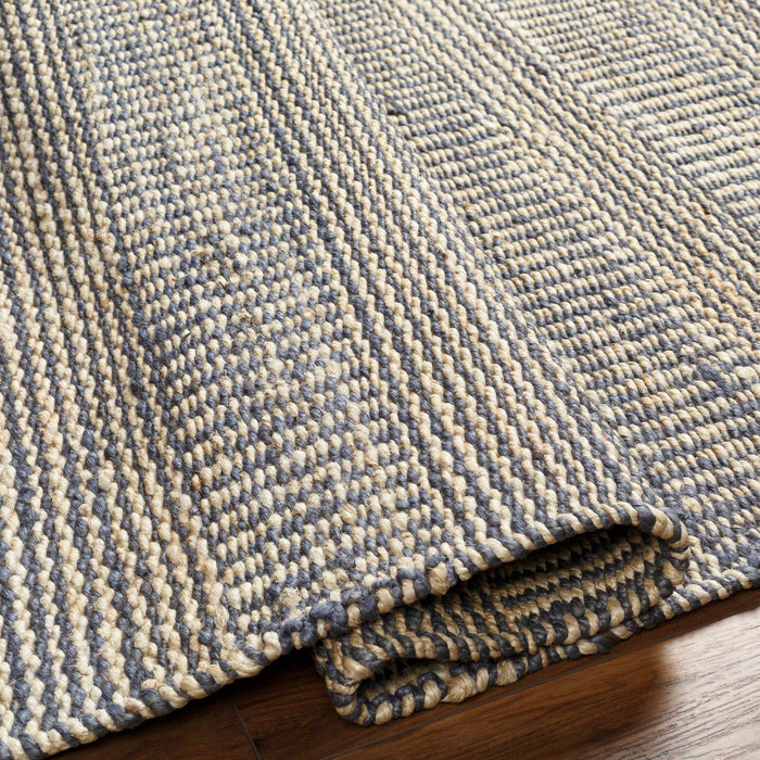 Hauteloom Blue Elle Jute Rug