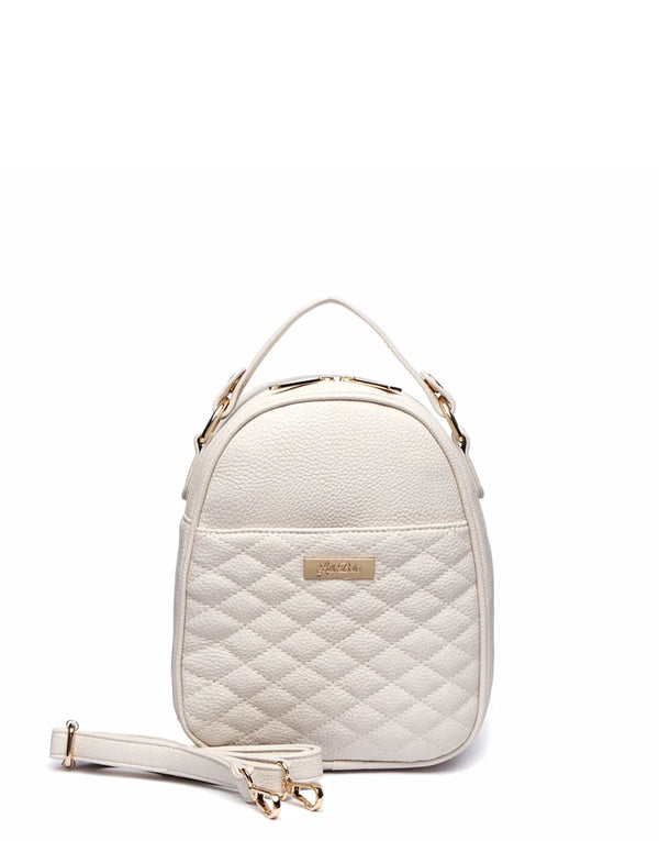 Luli Bebé Monaco Snack Bag | Pearl White