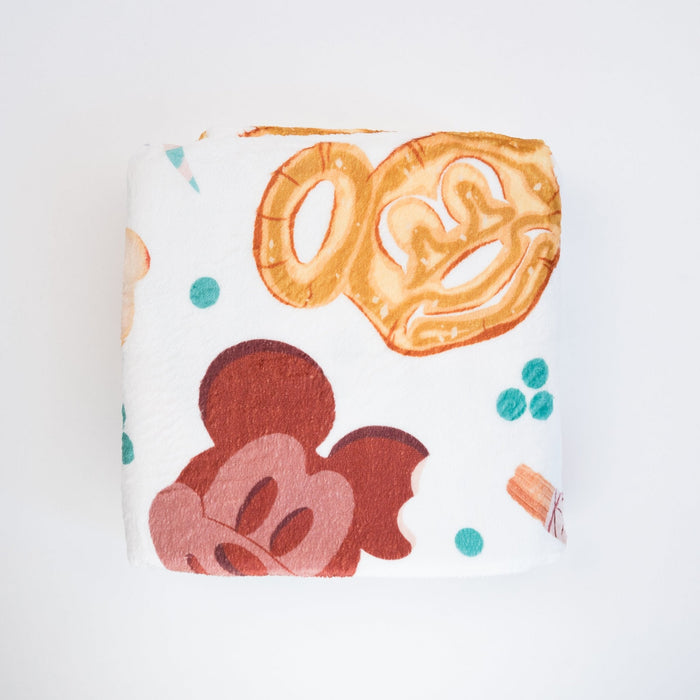 Ellie Sue Snacks Double Sided Throw Blanket