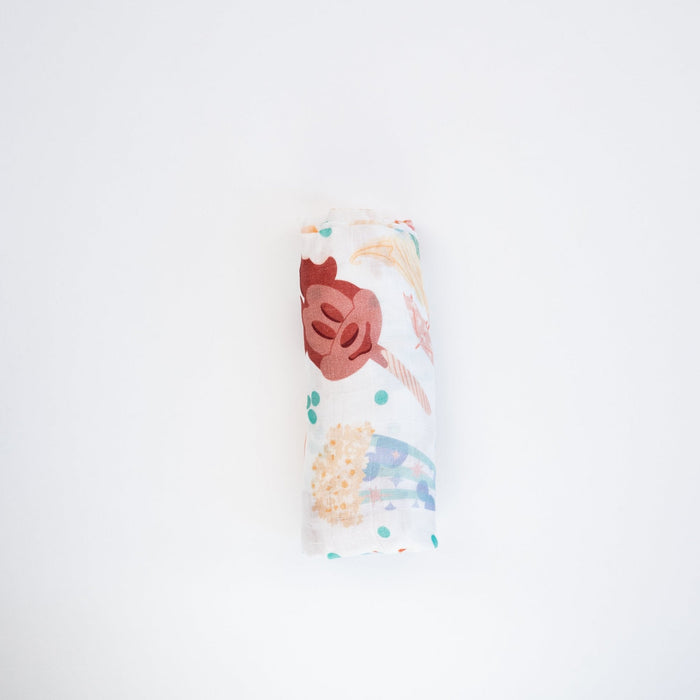 Ellie Sue Snacks Muslin Blanket