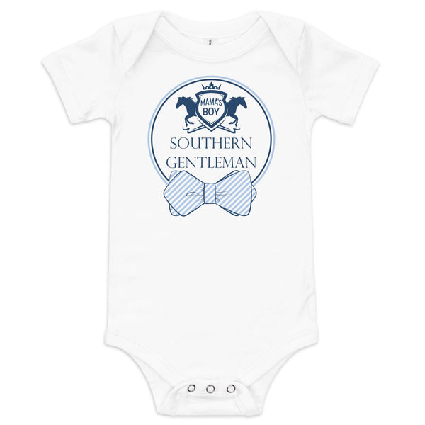 Little Hometown Southern Gentleman Onesie