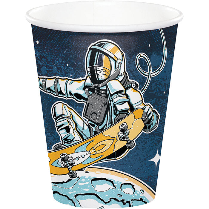 Party Decorations Space Skater Hot/Cold Cup 9oz. 8ct