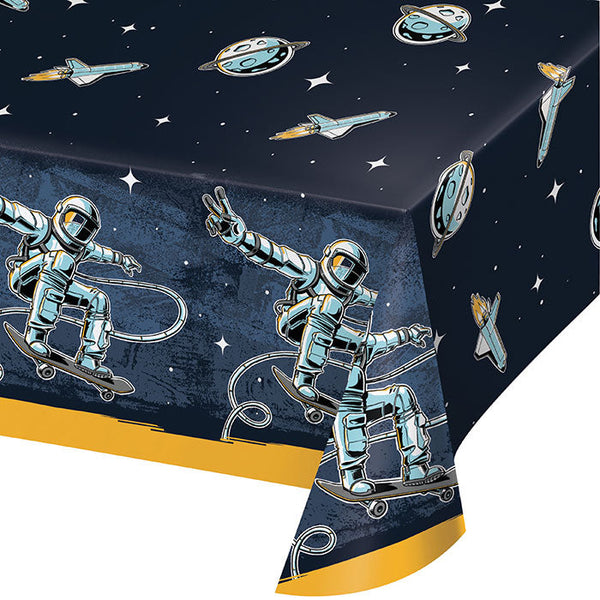 Party Decorations Space Skater Tablecover, Paper 54