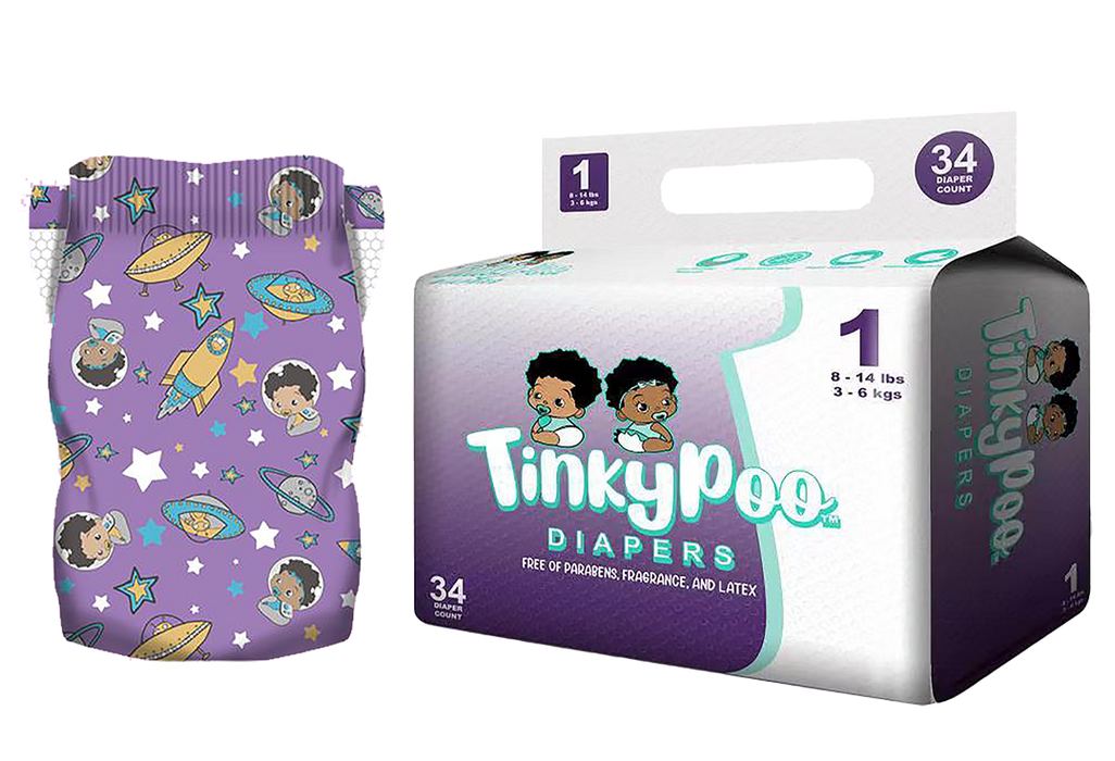 TinkyPoo Space Traveler Diapers