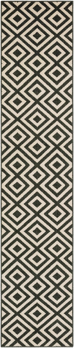 Hauteloom Spilsby Black Trellis Outdoor Rug