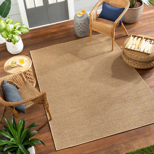 Hauteloom Zeta Faux Jute Outdoor Rug