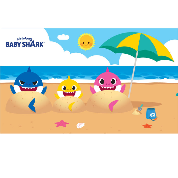Fathead Baby Shark: Fishy Fierce Poster - Officially Licensed Nickelodeon Removable Adhesive Decal