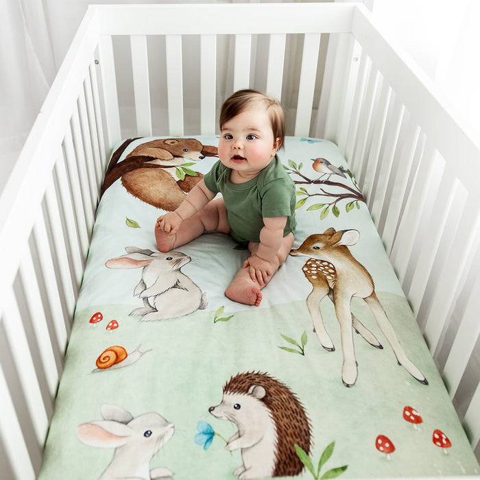 Rookie Humans Enchanted Forest Standard Size Crib Sheet