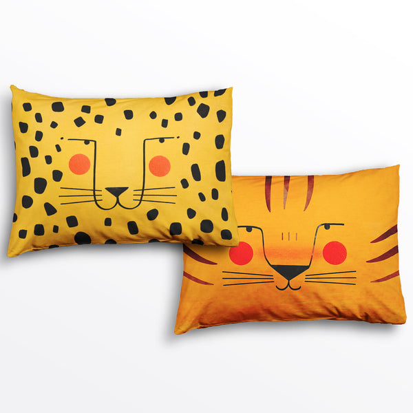 Rookie Humans 2-pack Jungle Standard Size Pillowcases