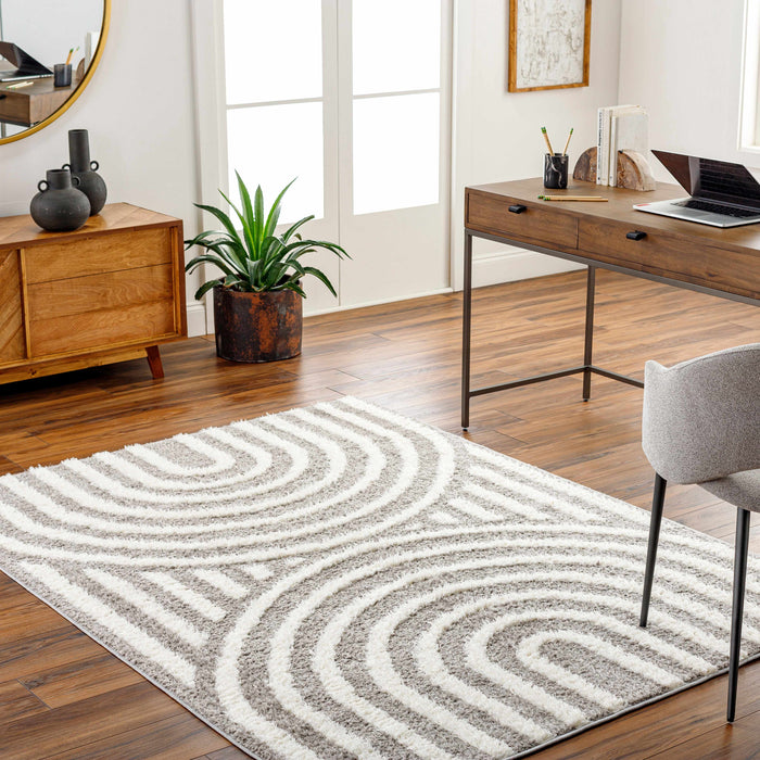 Hauteloom Arnel Brown Area Rug