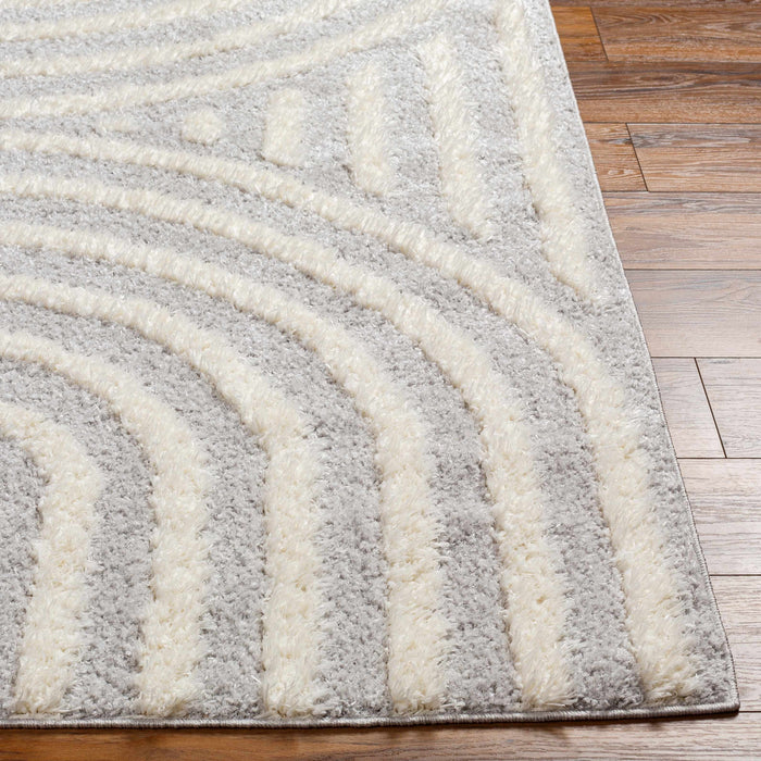 Hauteloom Arnel Gray & Beige Area Rug