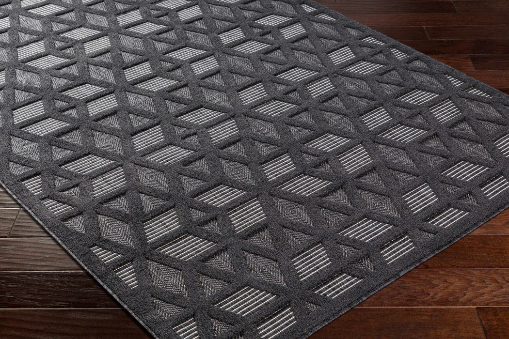 Hauteloom Nuri Black Outdoor Rug