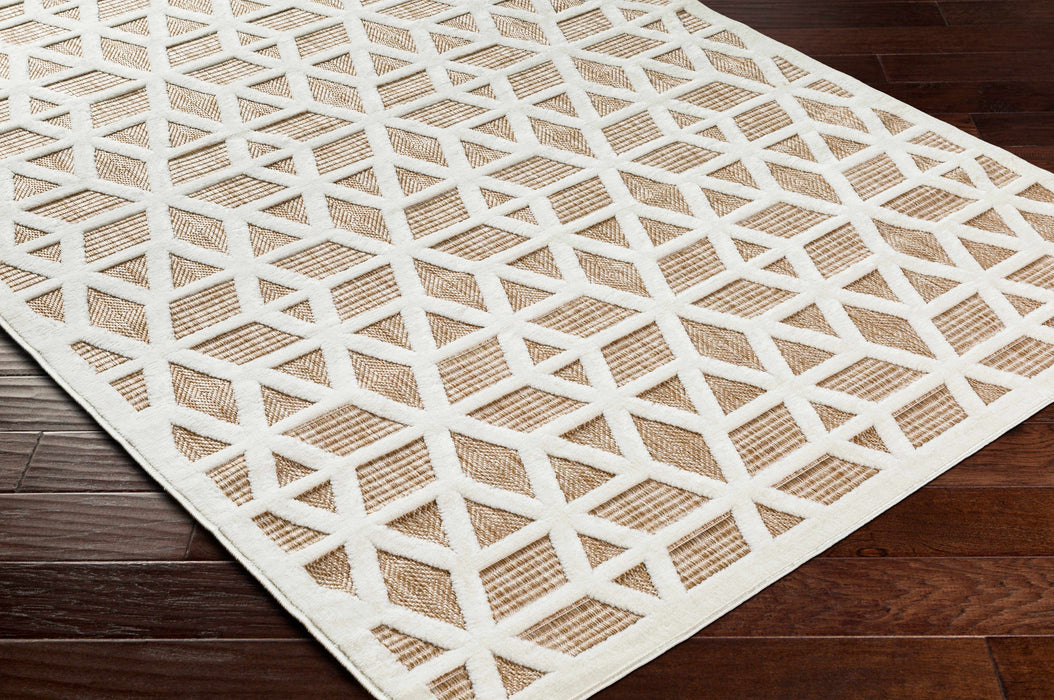 Hauteloom Nuri Tan Outdoor Rug