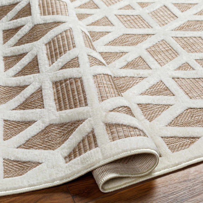 Hauteloom Nuri Tan Outdoor Rug