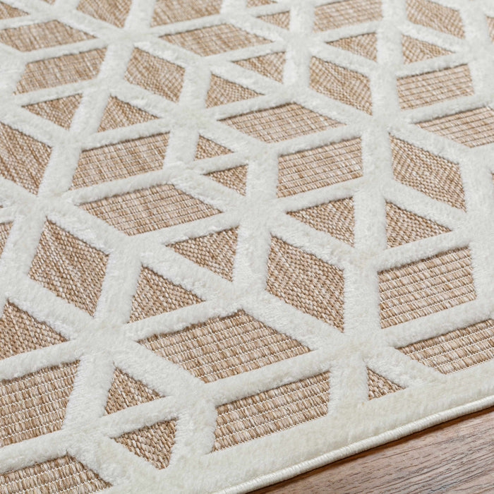 Hauteloom Nuri Tan Outdoor Rug