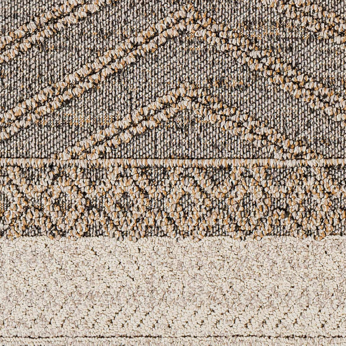 Hauteloom Beige Charcoal Areli Area Rug